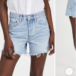 Agolde Parker long shorts - like new